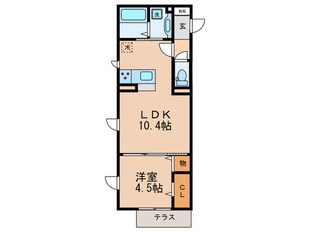 メゾン東雲の物件間取画像